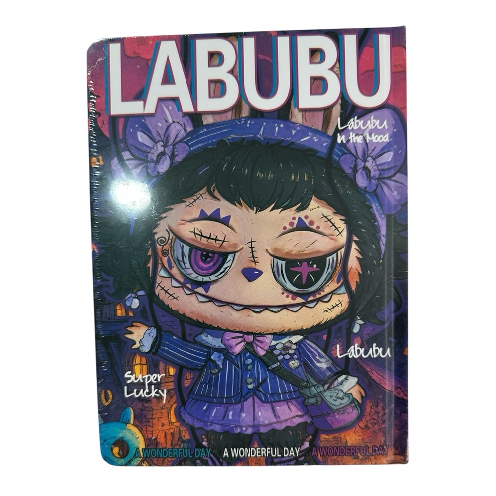 Labubu The Monsters LABUBU Marionette Hardcover 8x6 Notebook - Picture 2 of 5